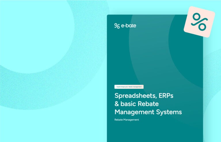 Spreadsheets, ERPs and Basic Rebate Management Systems