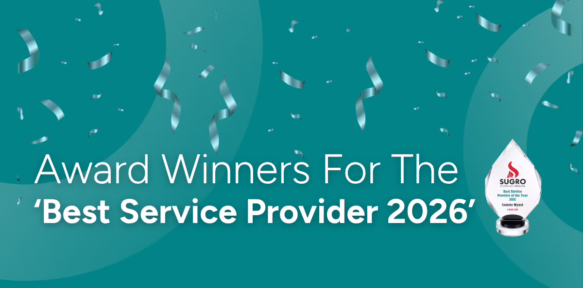 'Best Service Provider Award' Sugro UK recognises e-bate with as an award winning service provider.